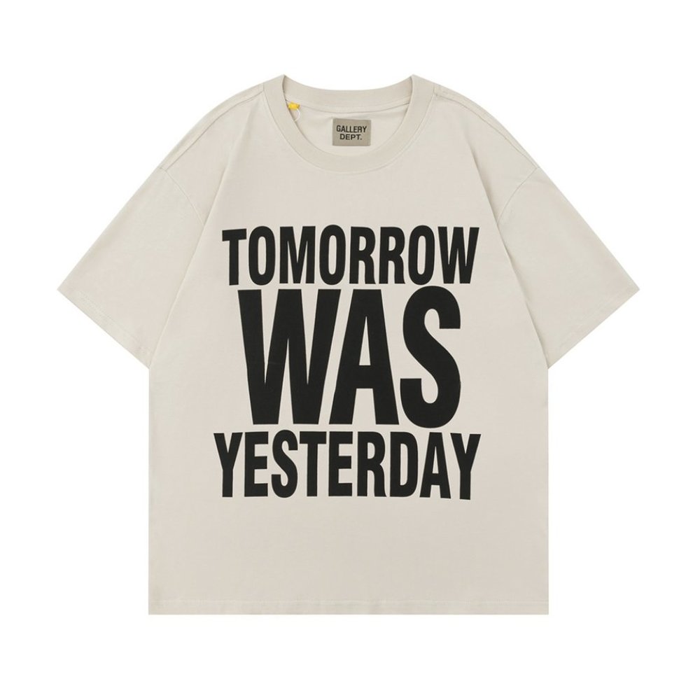 Gallery dept Fashion brand printed short sleeve T-shirt